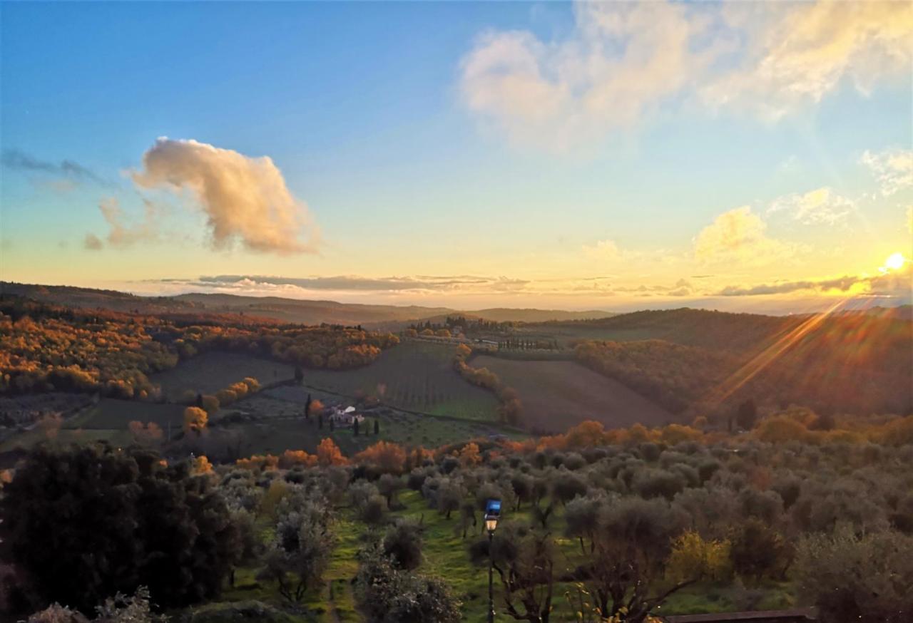 La Compagnia Del Chianti Aparthotel San Donato in Poggio ภายนอก รูปภาพ